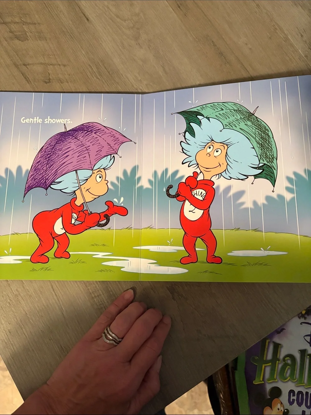 Dr. Seuss Spring Things Board Book - Purple, Blue, Red